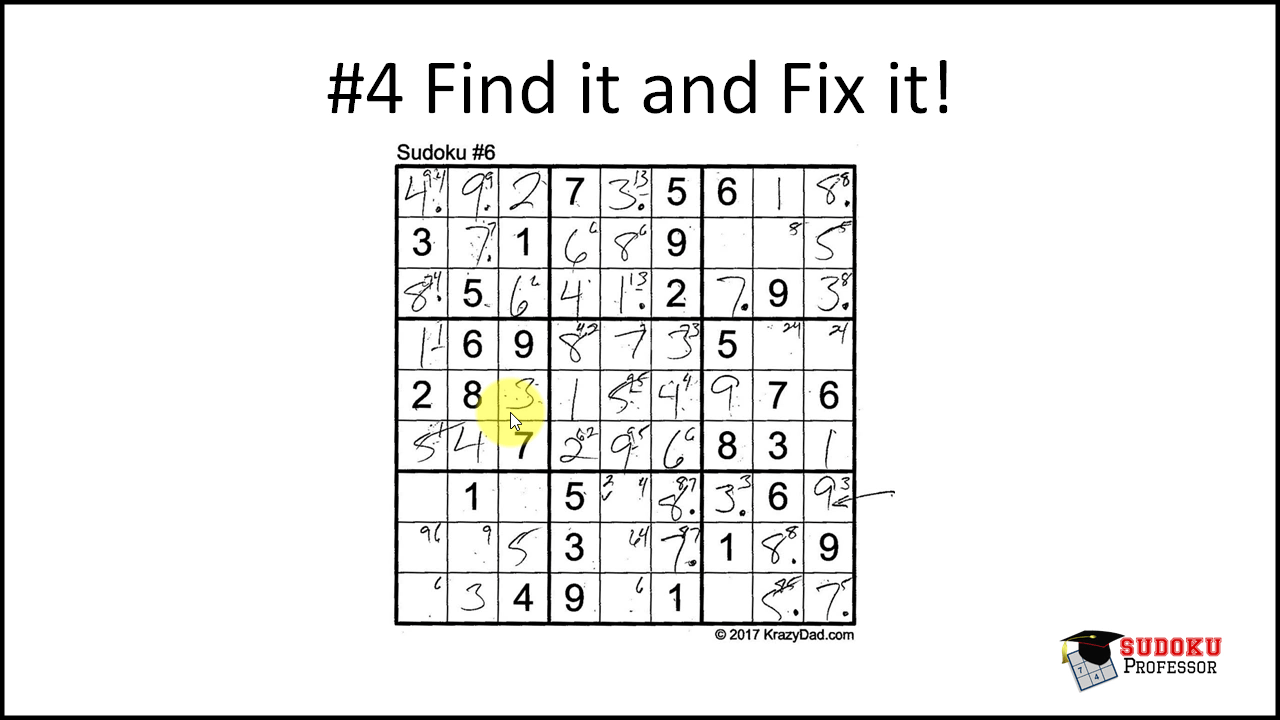 Find it and fix it